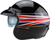ViPER RS-V06 Plus Open Face Motorcycle Helmet - Union Jack